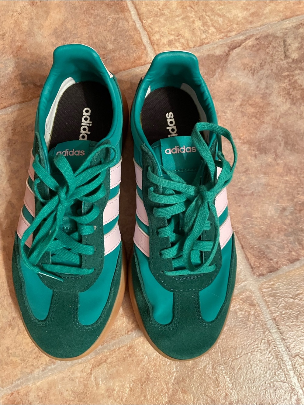 adidas Barreda Decode Sneaker - Collegiate Green/White - Picture 9 of 9